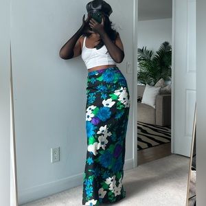 Floral Dolce & Gabbana style skirt